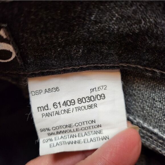 Gai Mattiolo Jeans With Embroidery & Rhinestones, Vintage Denim - Picture 7 of 16